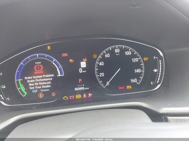 2022 Honda Accord Hybrid Sport მანქანა იყიდება აუქციონზე, vin: 1HGCV3F23NA031819, აუქციონის ნომერი: 43621768
