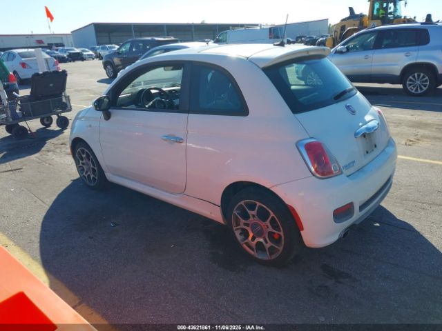 2012 FIAT 500 3C3CFFBR8CT105908 Photo 2