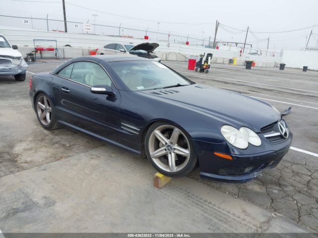 2004 MERCEDES-BENZ SL 500 WDBSK75F14F080757