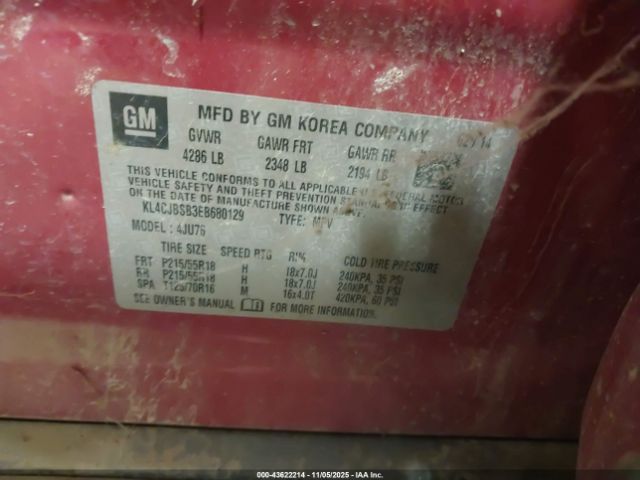 2014 BUICK ENCORE KL4CJBSB3EB680129 Photo 8