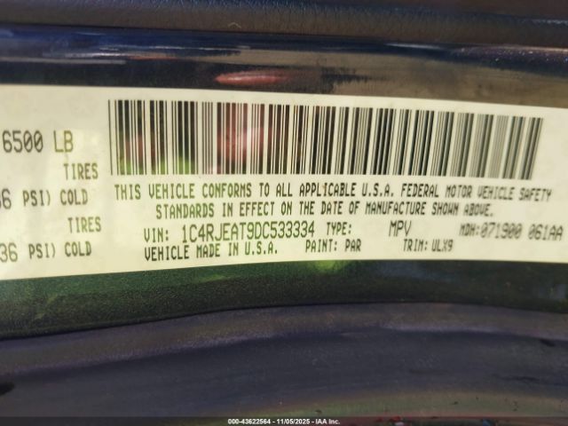 2013 JEEP GRAND CHEROKEE 1C4RJEAT9DC533334 Photo 8