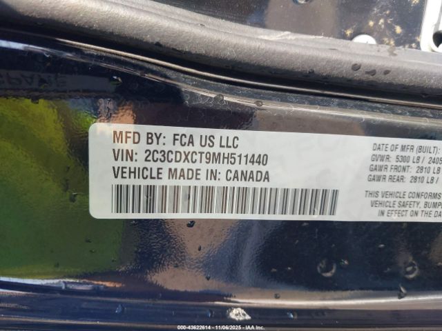 2021 DODGE CHARGER 2C3CDXCT9MH511440 Photo 8