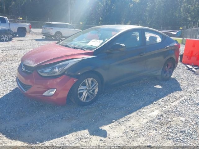 2012 HYUNDAI ELANTRA KMHDH4AE3CU183320 Photo 1