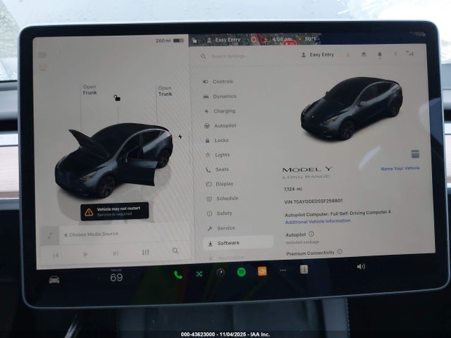 2025 TESLA MODEL Y 7SAYGDED5SF258801 Photo 6