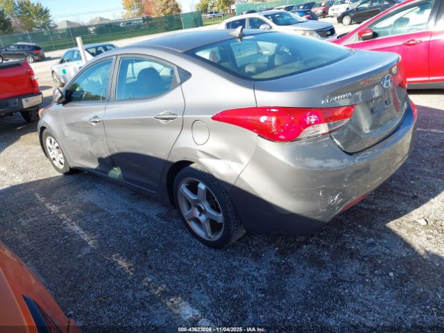 2011 HYUNDAI ELANTRA 5NPDH4AE1BH075677 Photo 2