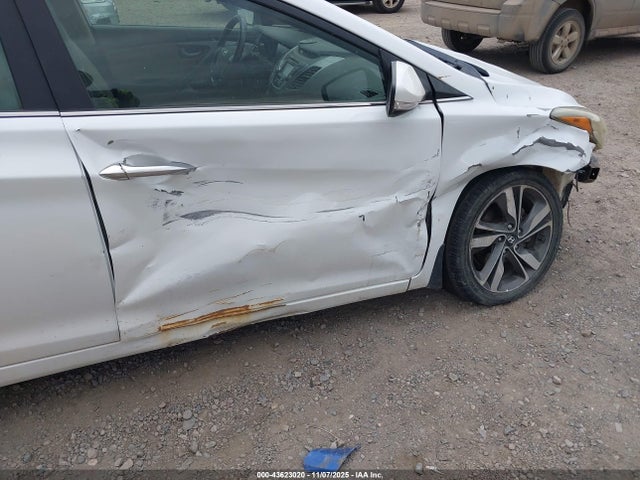 2015 Hyundai Elantra Limited მანქანა იყიდება აუქციონზე, vin: 5NPDH4AE9FH594420, აუქციონის ნომერი: 43623020