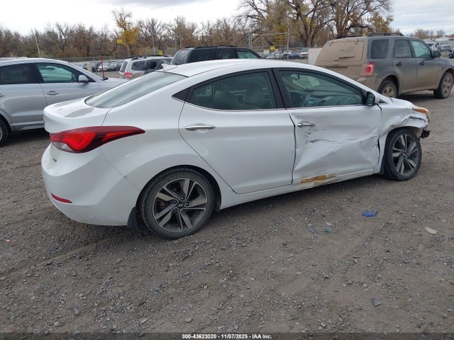 2015 Hyundai Elantra Limited მანქანა იყიდება აუქციონზე, vin: 5NPDH4AE9FH594420, აუქციონის ნომერი: 43623020