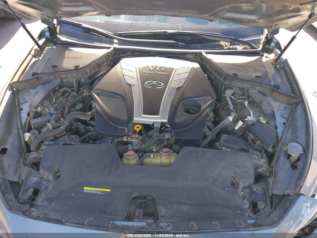 2017 Infiniti Q50 3.0t Sport მანქანა იყიდება აუქციონზე, vin: JN1EV7AR9HM840525, აუქციონის ნომერი: 43623069