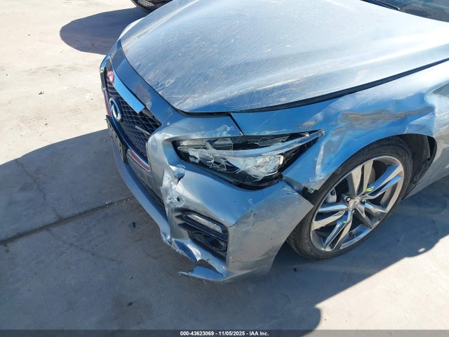 2017 Infiniti Q50 3.0t Sport მანქანა იყიდება აუქციონზე, vin: JN1EV7AR9HM840525, აუქციონის ნომერი: 43623069