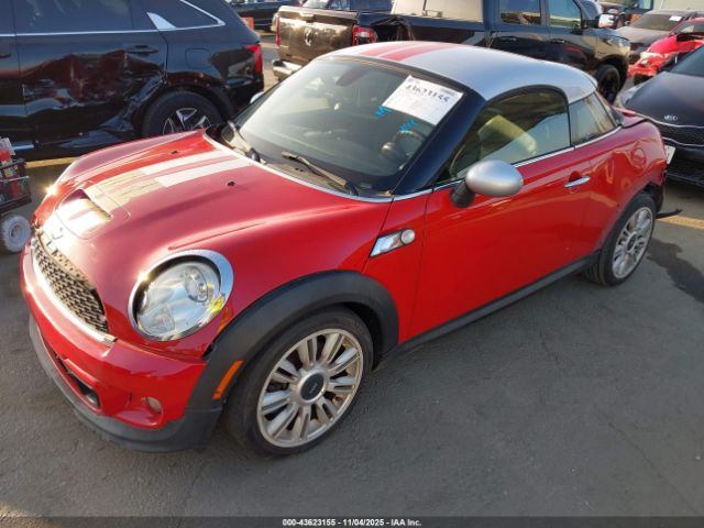 2012 MINI COOPER S WMWSX3C56CT154662 Photo 1