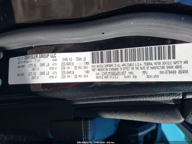 2014 JEEP CHEROKEE 1C4PJMCS6EW291057 Photo 8