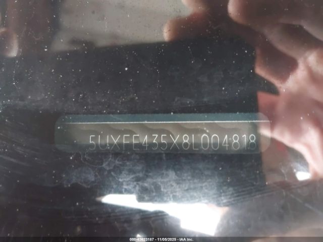 2008 BMW X5 5UXFE435X8L004818 Photo 8