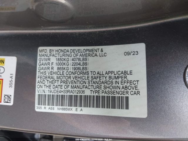 2024 ACURA INTEGRA 19UDE4H33RA012936 Photo 8