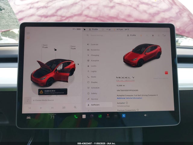 Продажа на аукционе авто 2023 Tesla Model Y Performance Dual Motor All-wheel Drive, vin: 7SAYGDEF1PF924285, номер лота: 43623457