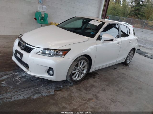 2013 LEXUS CT 200H JTHKD5BH3D2172710 Photo 1