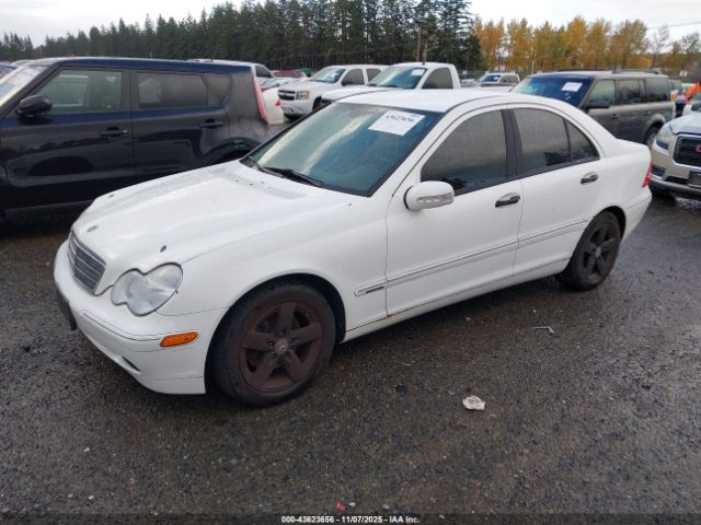 2003 MERCEDES-BENZ C 240 WDBRF81J63F358036 Photo 1