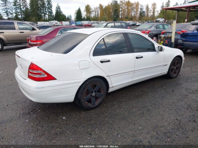 2003 MERCEDES-BENZ C 240 WDBRF81J63F358036 Photo 3