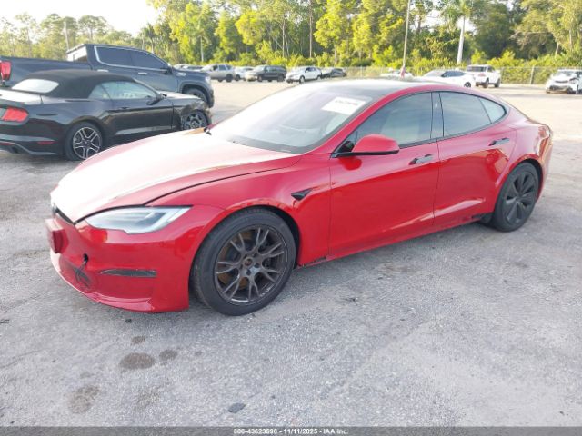 2021 TESLA MODEL S 5YJSA1E62MF452810 Photo 1