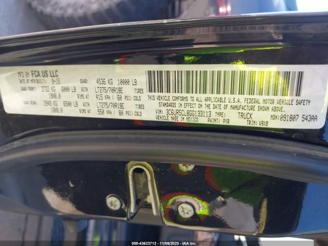 2016 RAM 2500 3C6UR5CL8GG133113 Photo 8