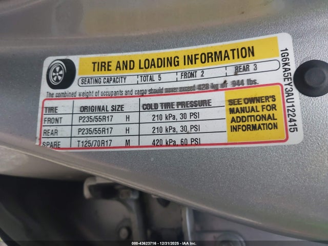 2010 CADILLAC DTS 1G6KA5EY3AU122415 Photo 8