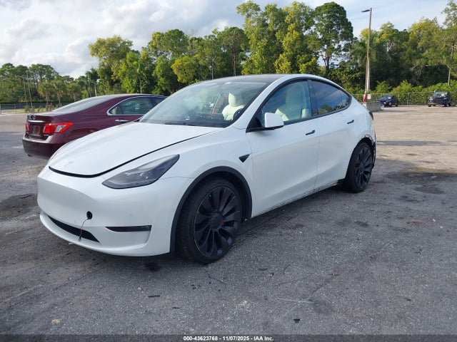 2022 TESLA MODEL Y 7SAYGDEF5NF323622 Photo 1