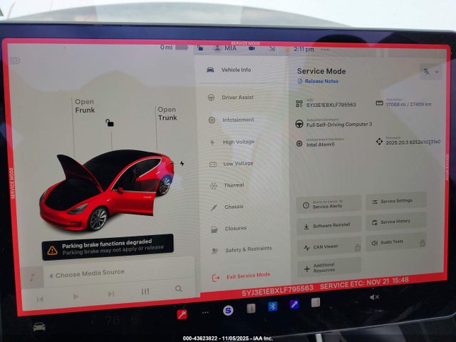 2020 TESLA MODEL 3 5YJ3E1EBXLF795563 Photo 6
