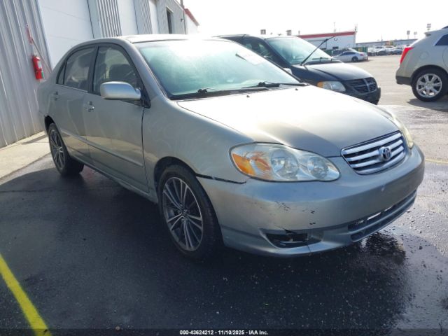 2004 TOYOTA COROLLA 1NXBR32E34Z341587