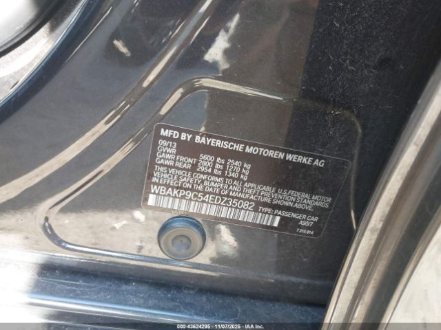 2014 BMW 550I WBAKP9C54EDZ35082 Photo 8