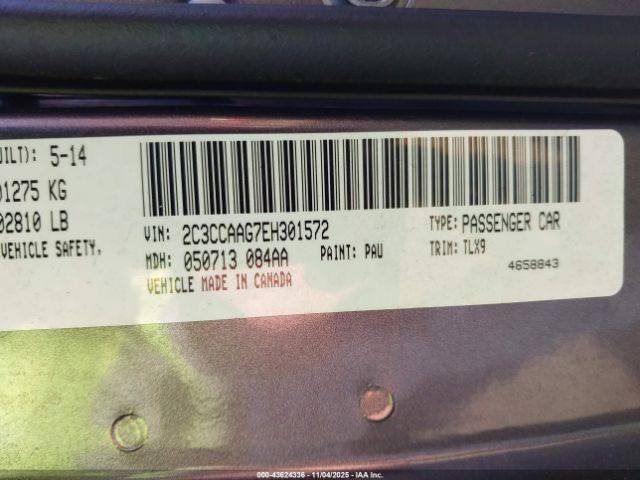 2014 CHRYSLER 300 2C3CCAAG7EH301572 Photo 8