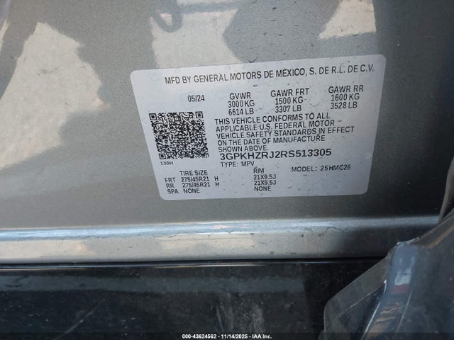 3GPKHZRJ2RS513305 Honda Prologue Elite