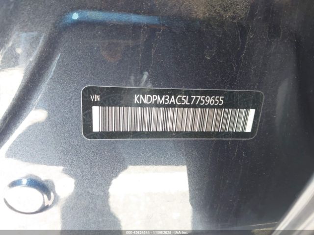 2020 KIA SPORTAGE KNDPM3AC5L7759655 Photo 8