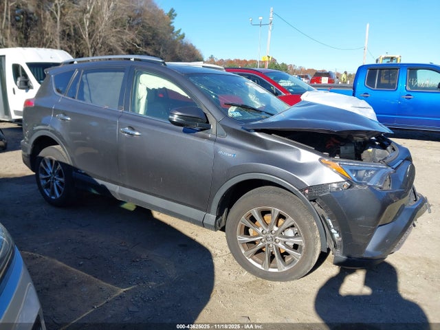 43625025 :رقم المزاد ، JTMDJREV9JD236888 vin ، 2018 Toyota Rav4 Hybrid Limited مزاد بيع