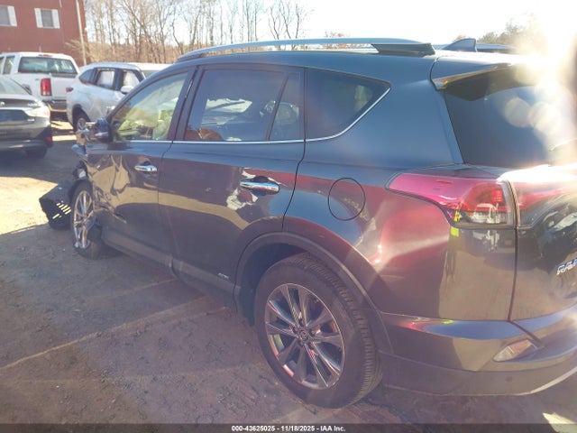 43625025 :رقم المزاد ، JTMDJREV9JD236888 vin ، 2018 Toyota Rav4 Hybrid Limited مزاد بيع