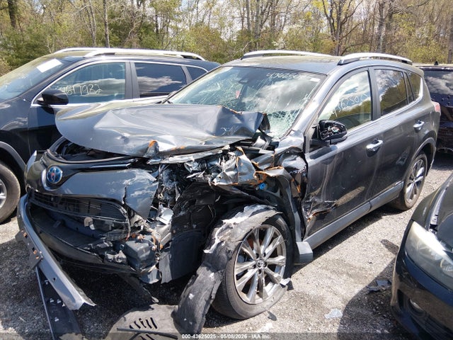 43625025 :رقم المزاد ، JTMDJREV9JD236888 vin ، 2018 Toyota Rav4 Hybrid Limited مزاد بيع