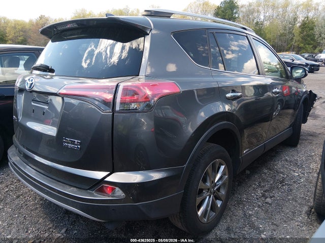 43625025 :رقم المزاد ، JTMDJREV9JD236888 vin ، 2018 Toyota Rav4 Hybrid Limited مزاد بيع