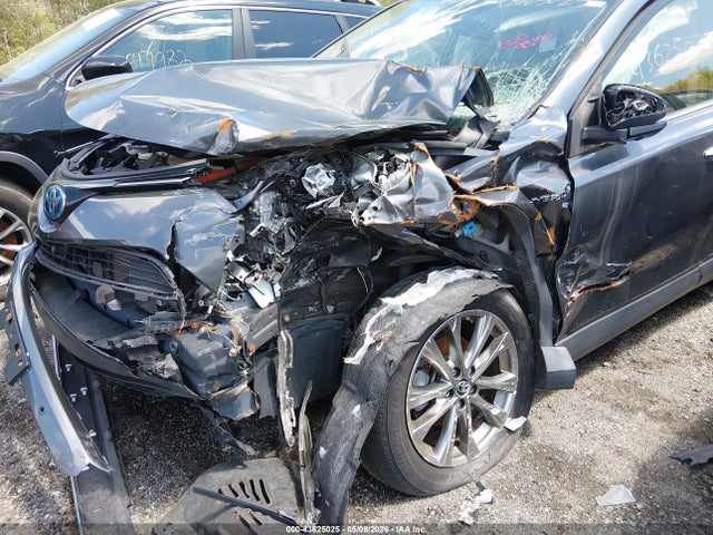 43625025 :رقم المزاد ، JTMDJREV9JD236888 vin ، 2018 Toyota Rav4 Hybrid Limited مزاد بيع