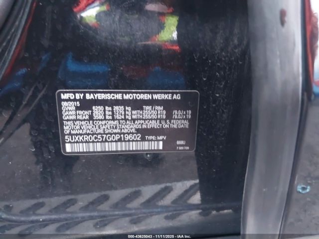 2016 BMW X5 5UXKR0C57G0P19602 Photo 8