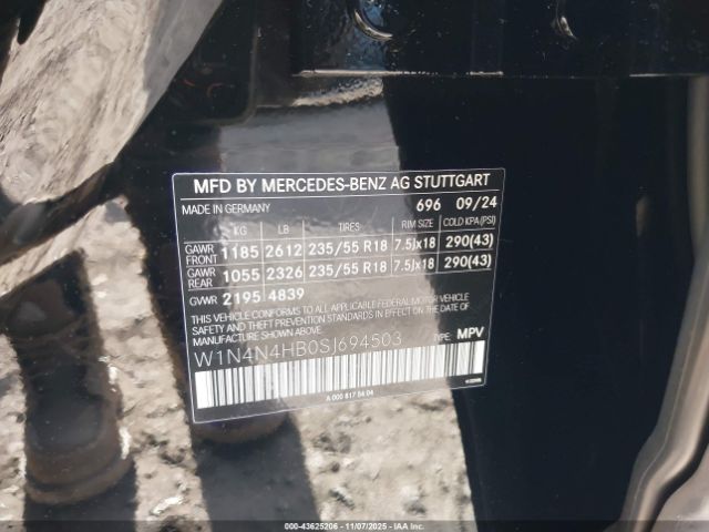 2025 MERCEDES-BENZ GLA 250 W1N4N4HB0SJ694503 Photo 8