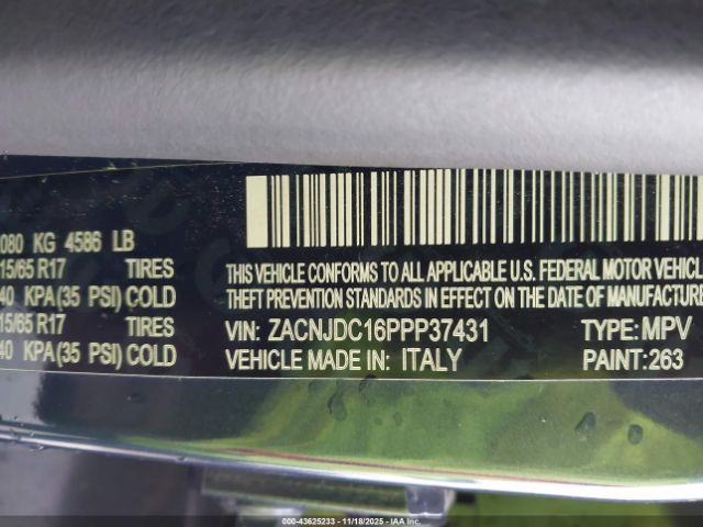 2023 JEEP RENEGADE ZACNJDC16PPP37431 Photo 8