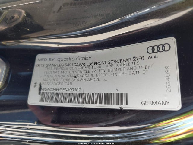 2014 AUDI RS 5 WUAC6AFH5EN900162 Photo 8