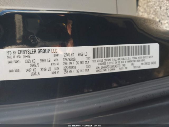 2010 CHRYSLER TOWN & COUNTRY 2A4RR5D1XAR149773 Photo 8