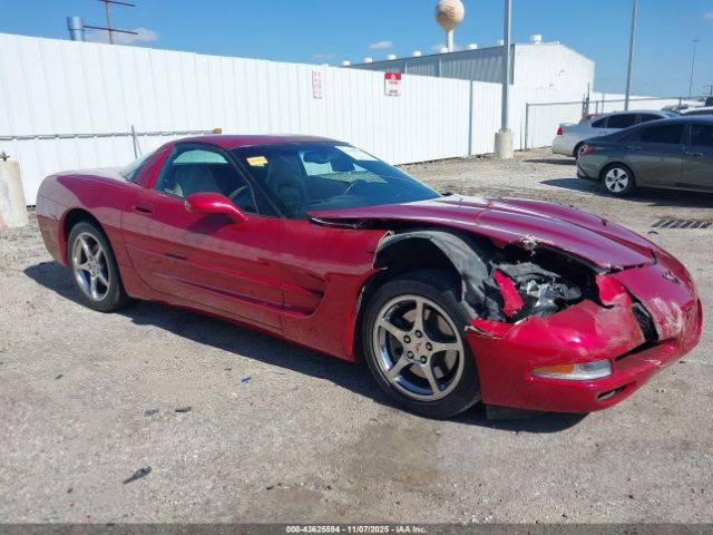 2004 CHEVROLET CORVETTE 1G1YY22G845123497