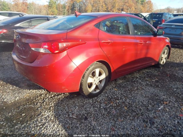 2012 HYUNDAI ELANTRA KMHDH4AE4CU293227 Photo 3