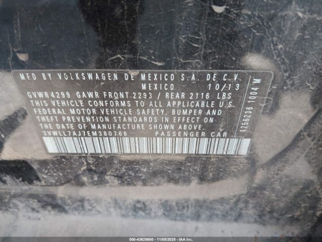 2014 VOLKSWAGEN JETTA 3VWLL7AJ7EM380766 Photo 8