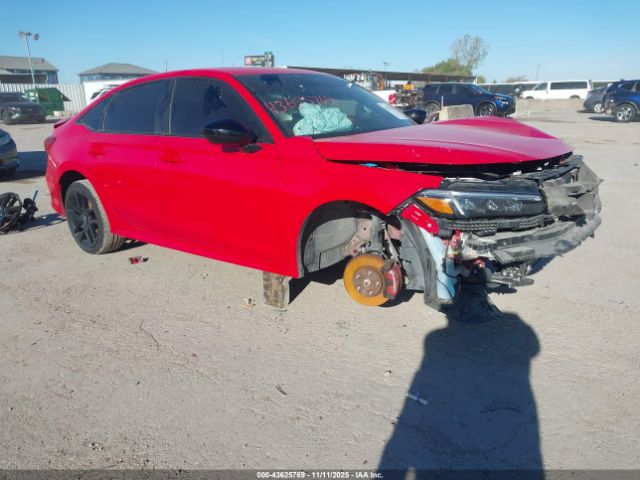 2022 HONDA CIVIC 2HGFE2F5XNH543841