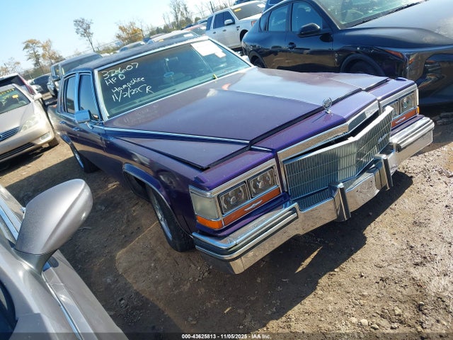 1987 CADILLAC BROUGHAM 1g6dw51y5h9762378