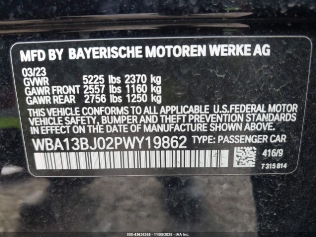 2023 BMW 530 WBA13BJ02PWY19862 Photo 8