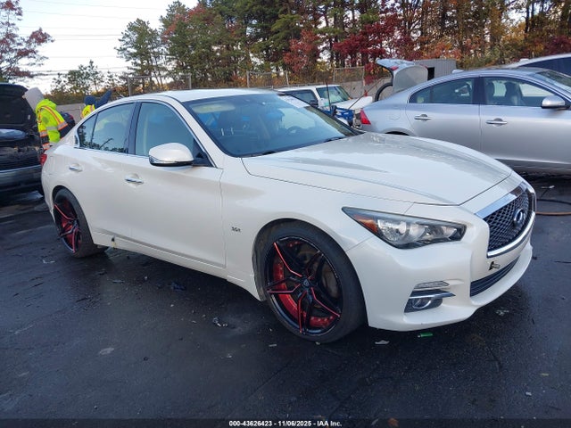 2017 Infiniti Q50 3.0t Signature Edition მანქანა იყიდება აუქციონზე, vin: JN1EV7AR8HM837258, აუქციონის ნომერი: 43626423