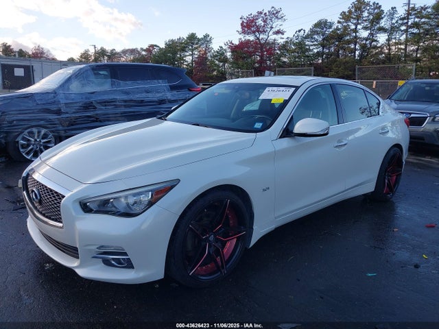 2017 Infiniti Q50 3.0t Signature Edition მანქანა იყიდება აუქციონზე, vin: JN1EV7AR8HM837258, აუქციონის ნომერი: 43626423