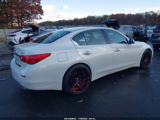 2017 Infiniti Q50 3.0t Signature Edition მანქანა იყიდება აუქციონზე, vin: JN1EV7AR8HM837258, აუქციონის ნომერი: 43626423